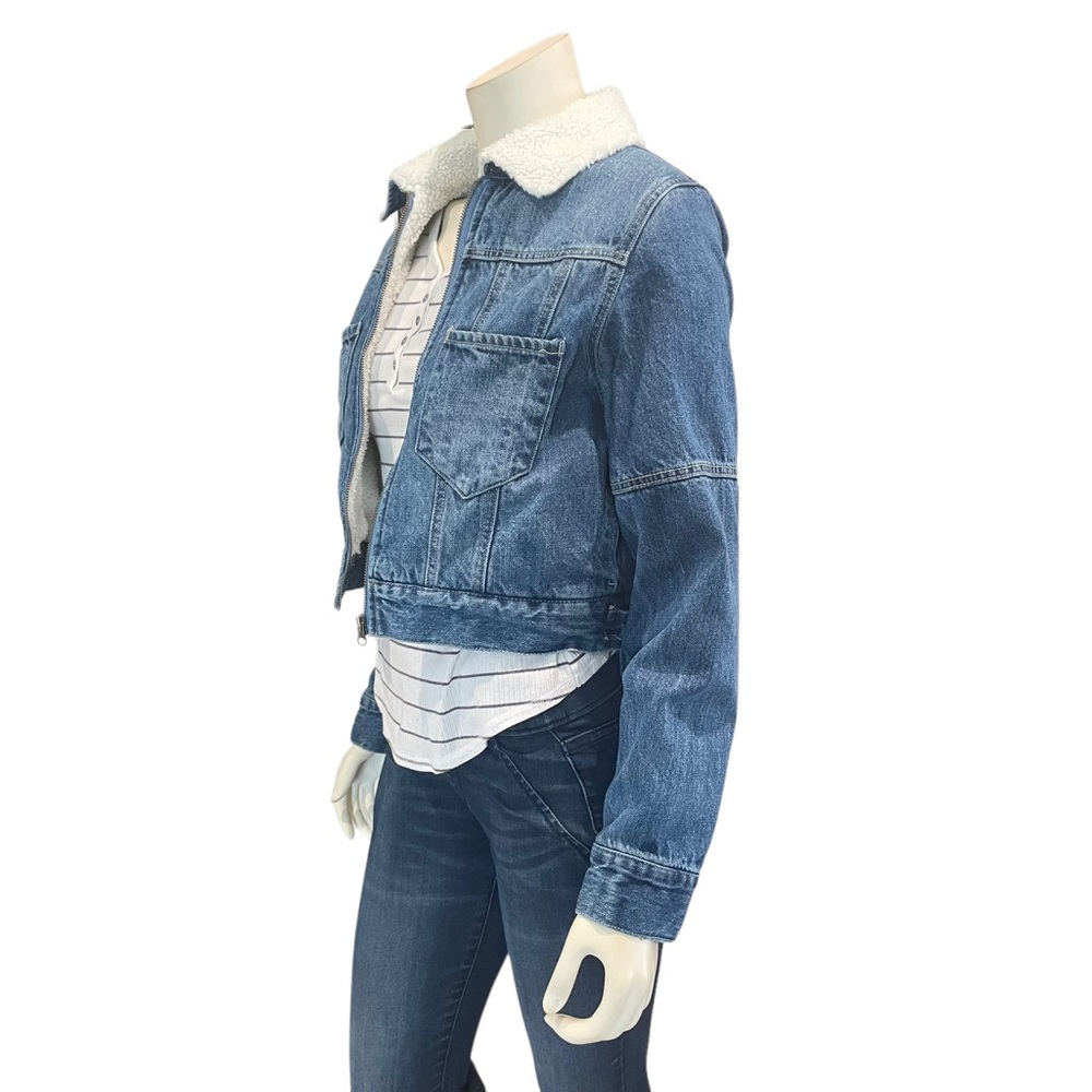 Dutch Bros. Sherpa Lined Denim Jacket - Picture 5 of 12